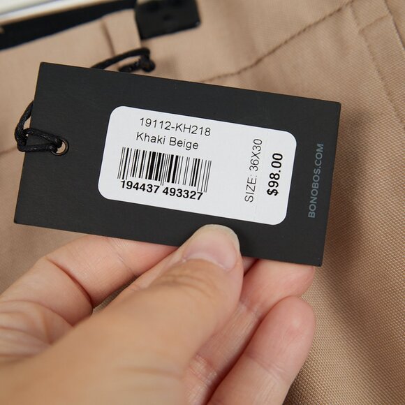 BONOBOS Weekday Warrior Dress Pants Men's 36x30 NWT - Picture 2 of 8